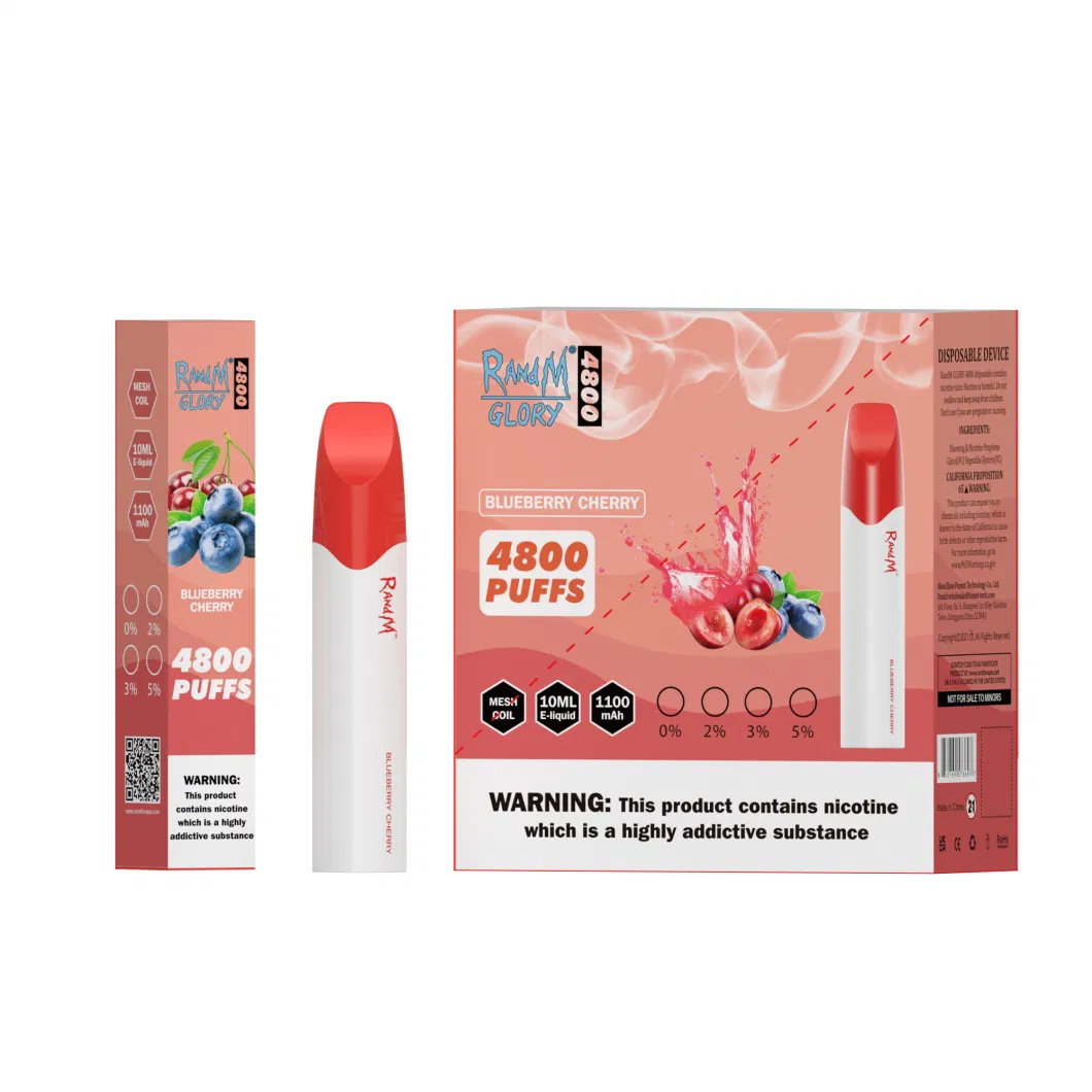 Vope Pod E Cigarette Liquid 4800 Puffs 12 Flavors