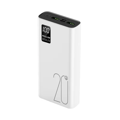 Power Bank 20000 mAh Pd22.5W Pd20.0W y QC3.0